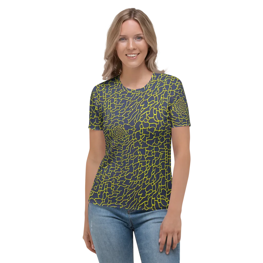 Nightshade Maze on Women's Crew Neck T-Shirt — Front