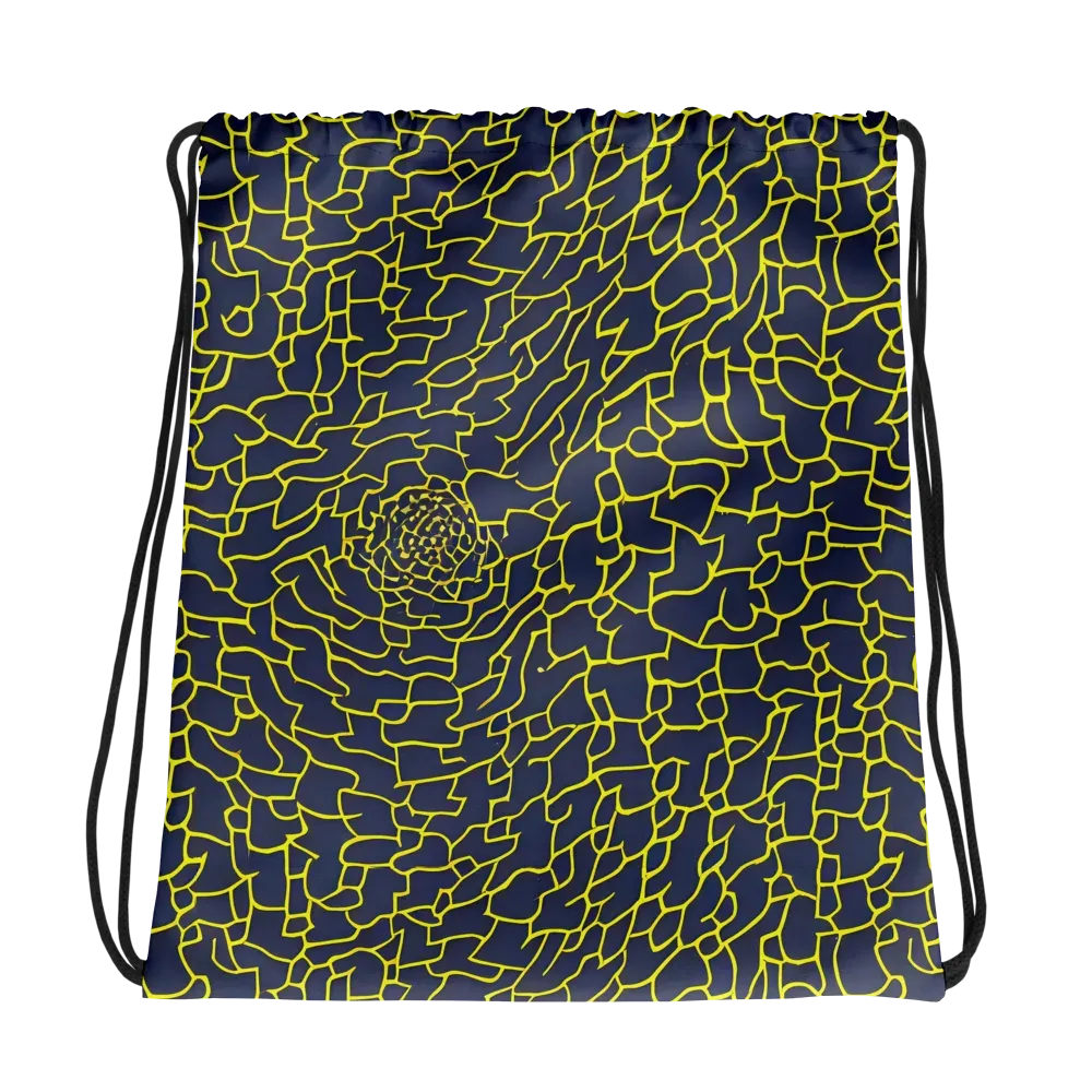 Nightshade Maze on Drawstring Bag — Photo