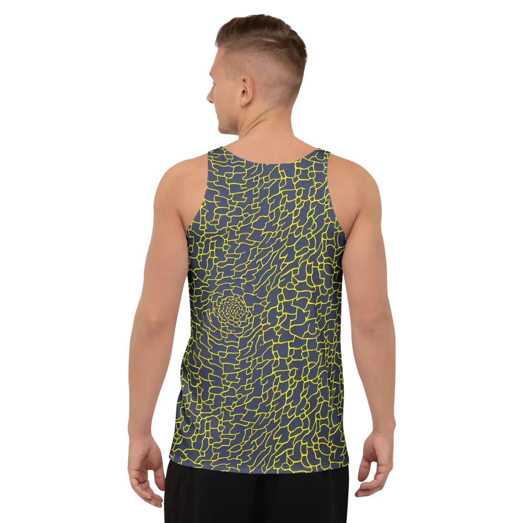 Nightshade Maze on Men's Tank Top — Back