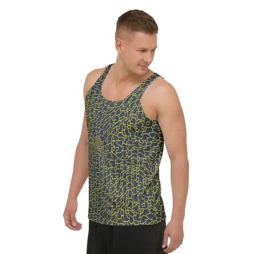 Nightshade Maze on a Men's Tank Top