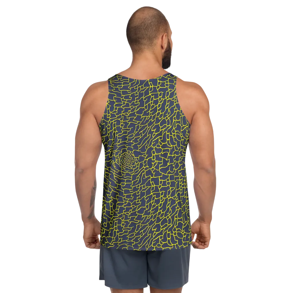 Nightshade Maze on Men's Tank Top — Back