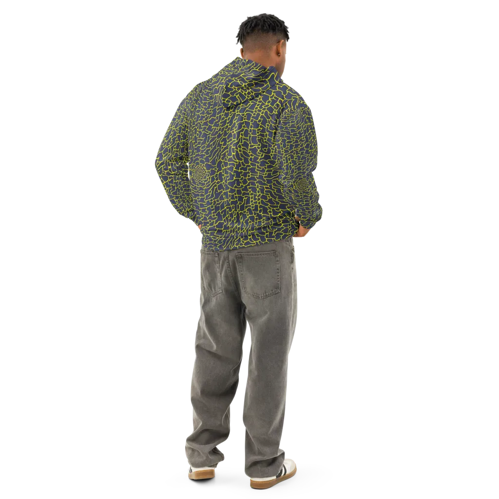 Nightshade Maze on Cotton Hoodie — Back
