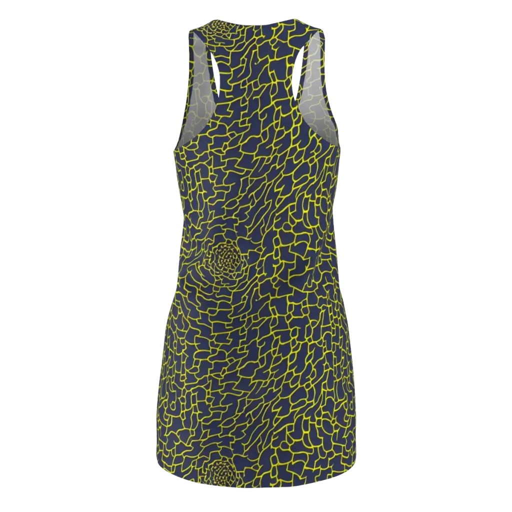 Nightshade Maze on Racerback Dress — Back
