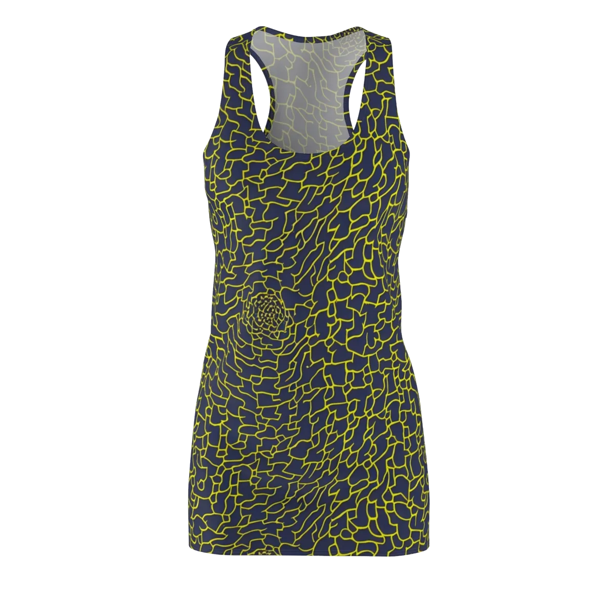Nightshade Maze on Racerback Dress — Front