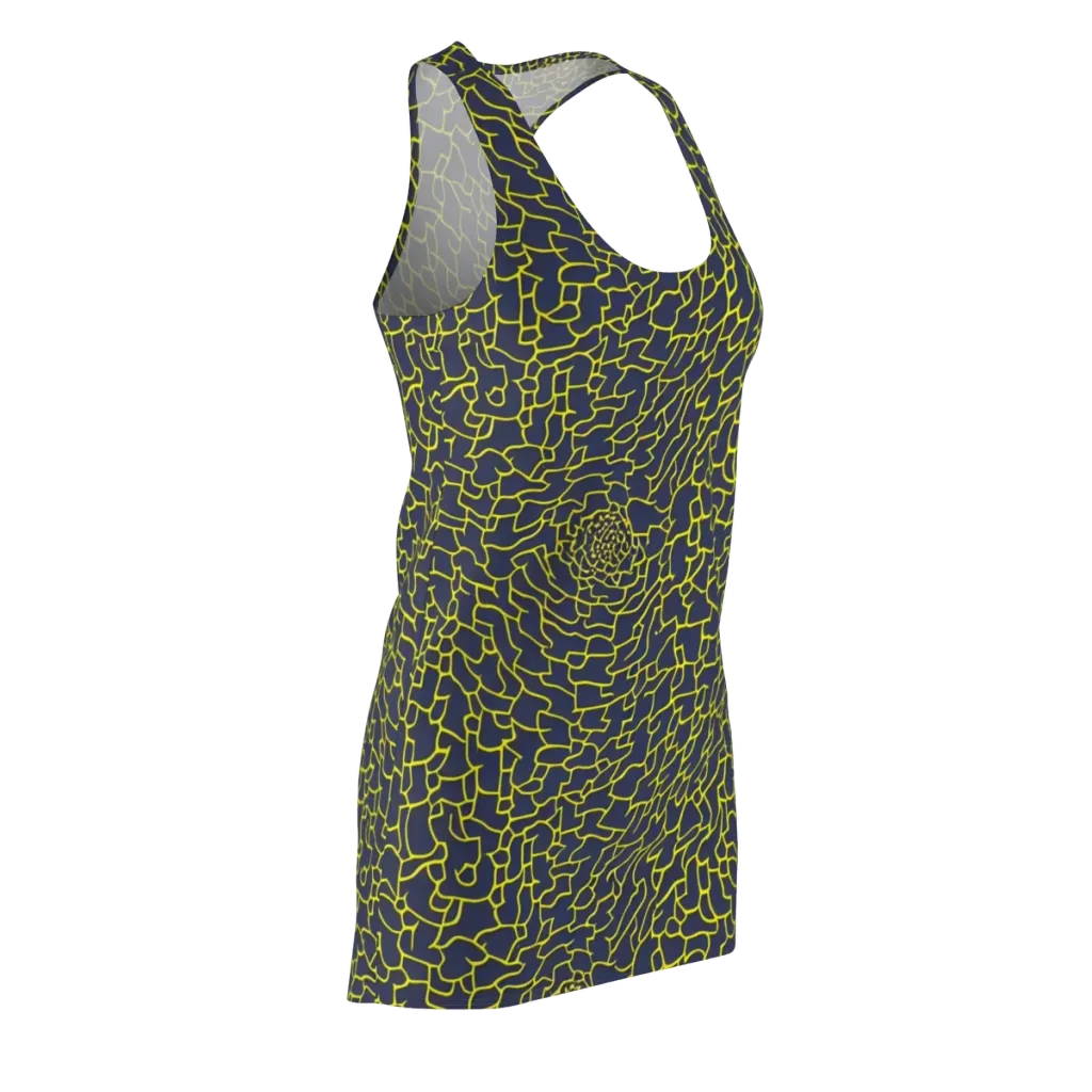 Nightshade Maze on Racerback Dress — Front Side