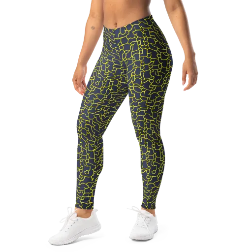 Nightshade Maze on a Leggings