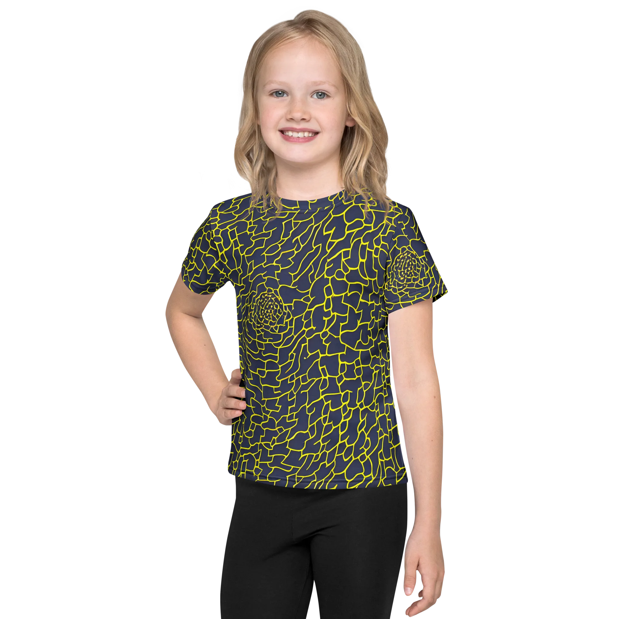 Nightshade Maze on Kids Crew Neck T-Shirt — Front