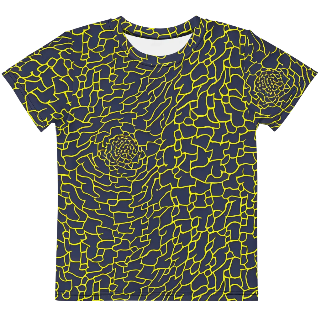 Nightshade Maze on Kids Crew Neck T-Shirt — Front