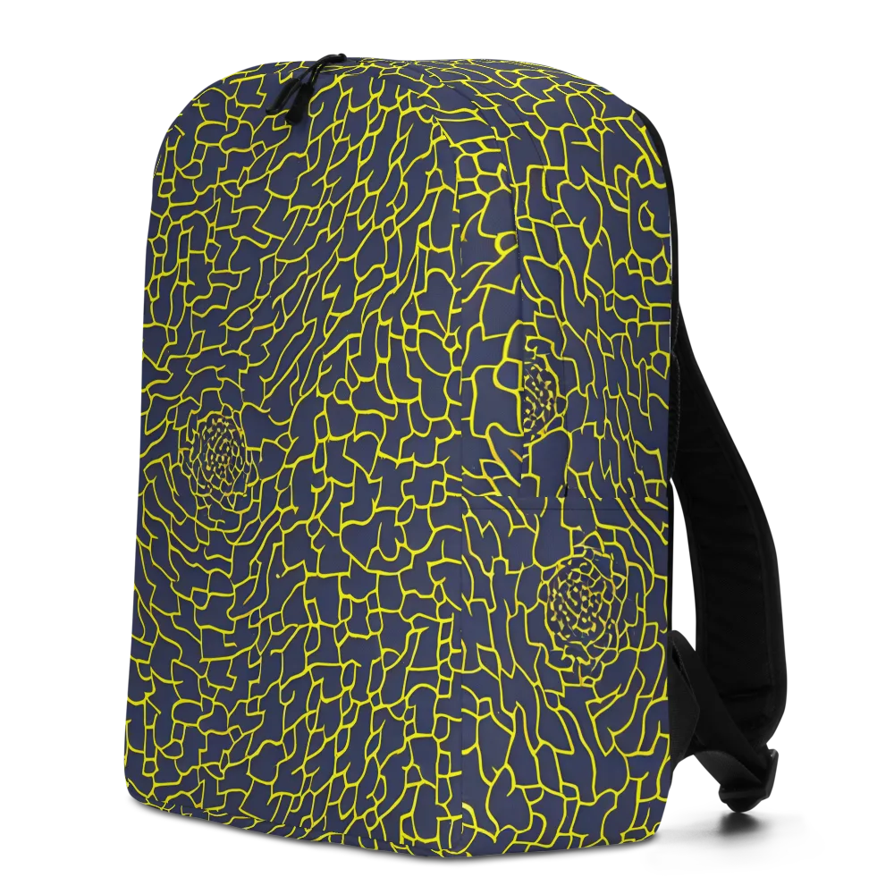 Nightshade Maze on Minimalist Backpack — Left
