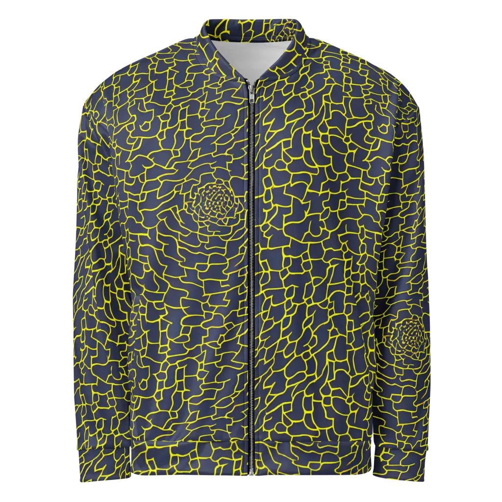 Nightshade Maze on Bomber Jacket — Front