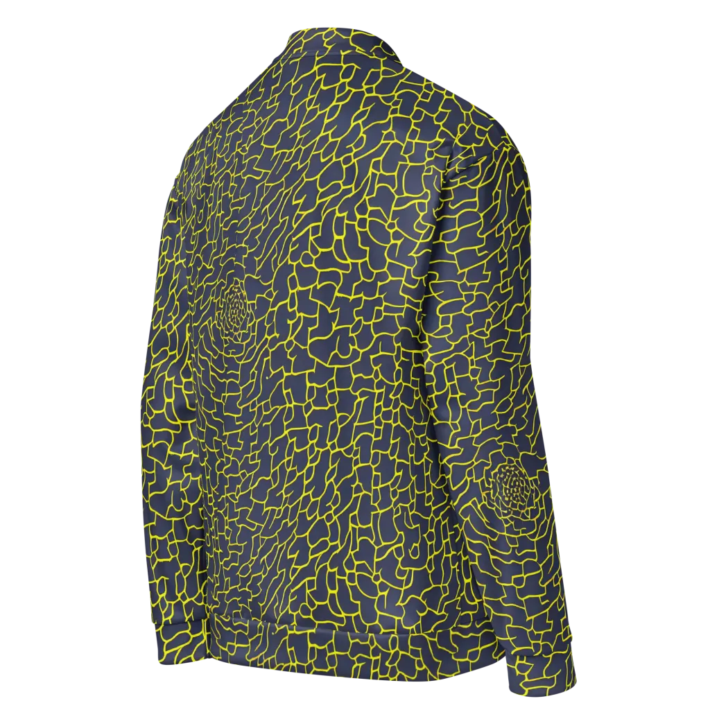 Nightshade Maze on Bomber Jacket — Right Back