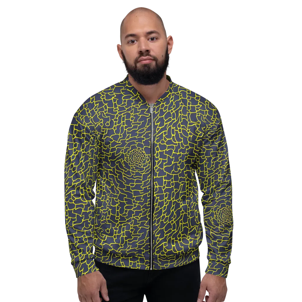 Nightshade Maze on Bomber Jacket — Front