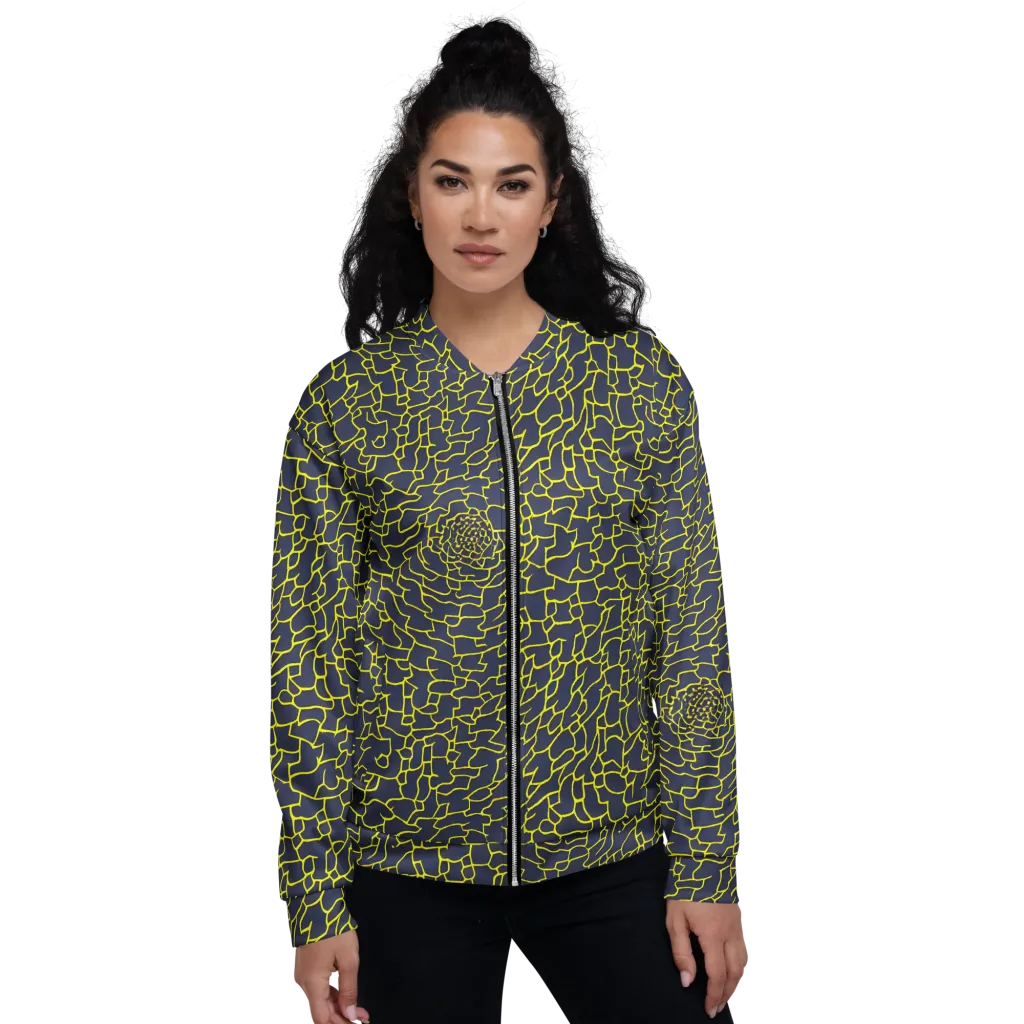 Nightshade Maze on Bomber Jacket — Front