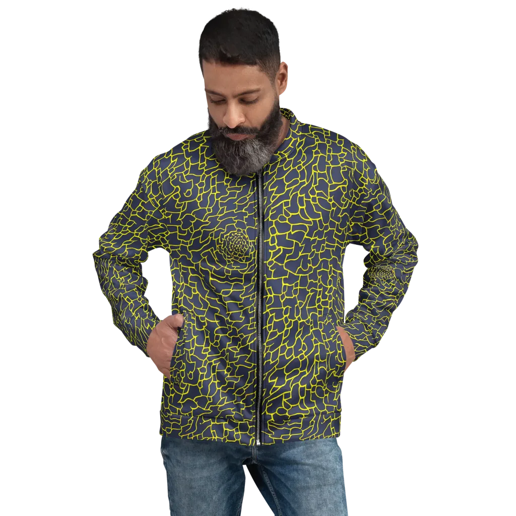 Nightshade Maze on Bomber Jacket — Front