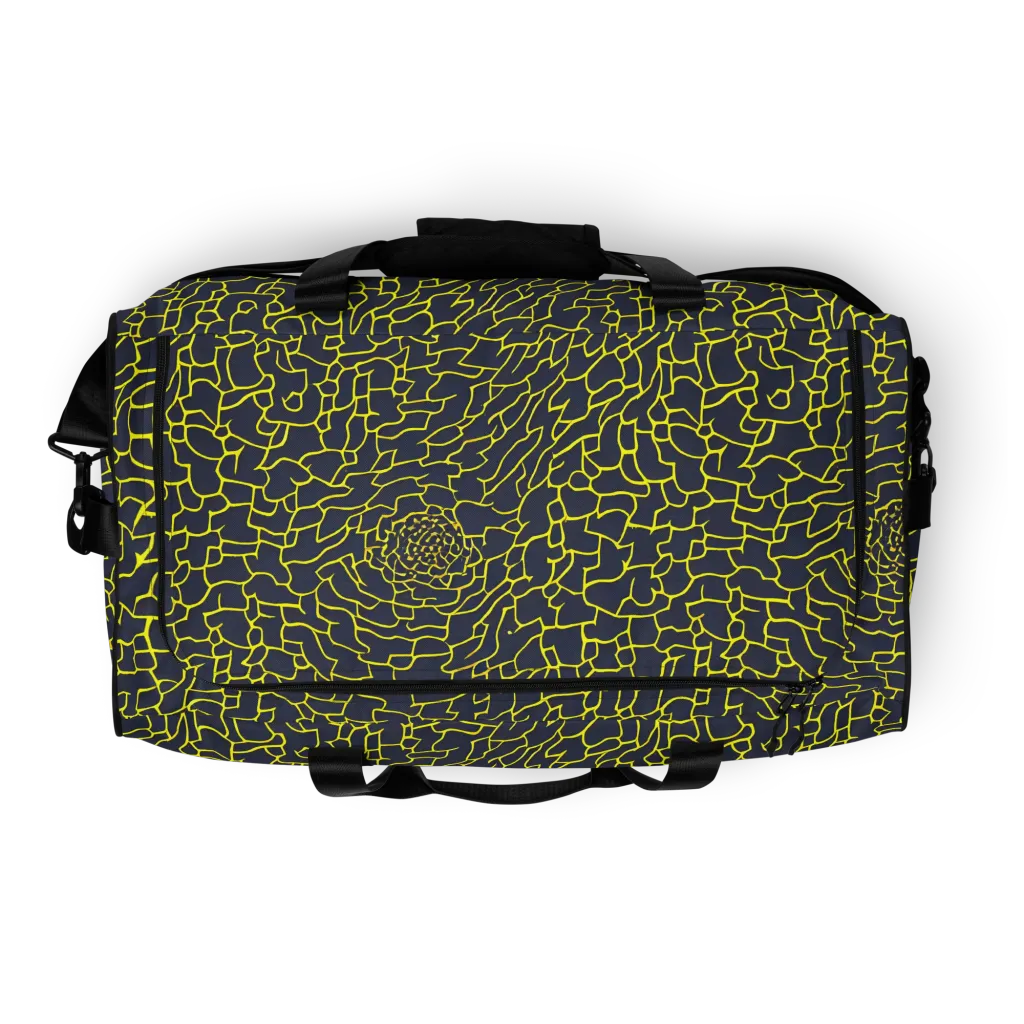 Nightshade Maze on Duffle Bag — Top