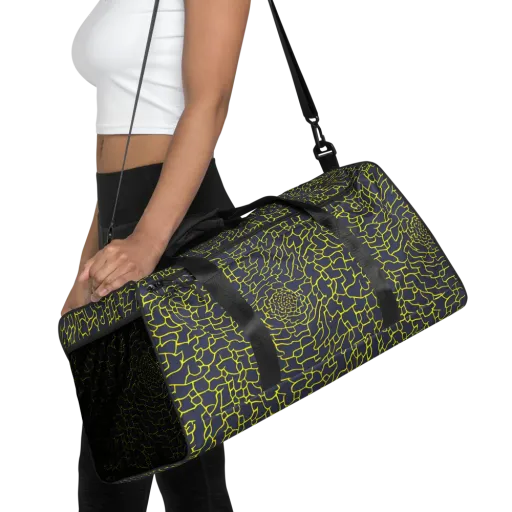 Nightshade Maze on a Duffle Bag