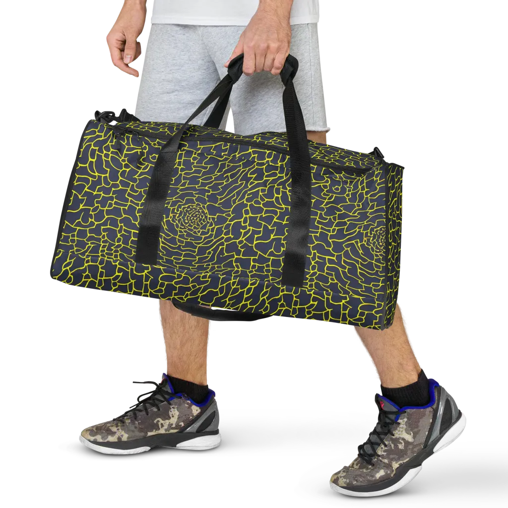 Nightshade Maze on Duffle Bag — Front