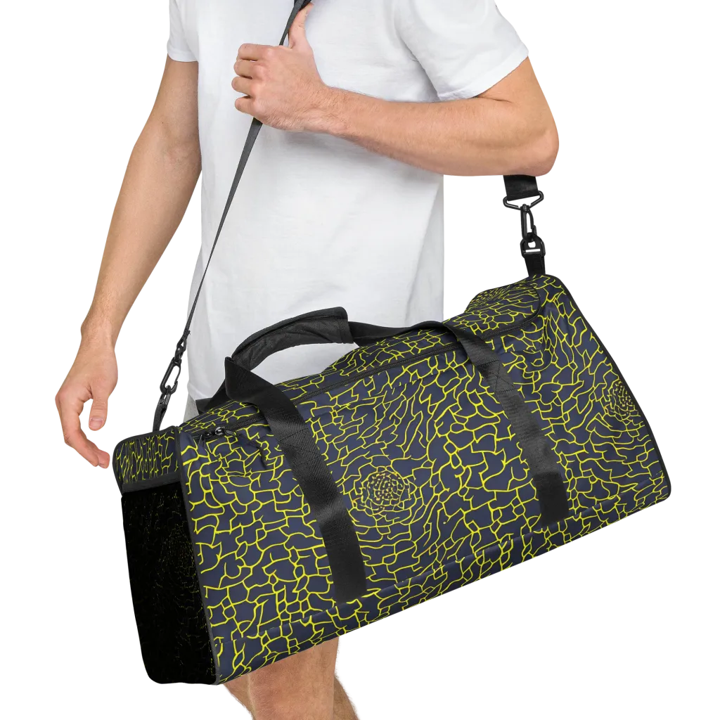 Nightshade Maze on Duffle Bag — Right Front