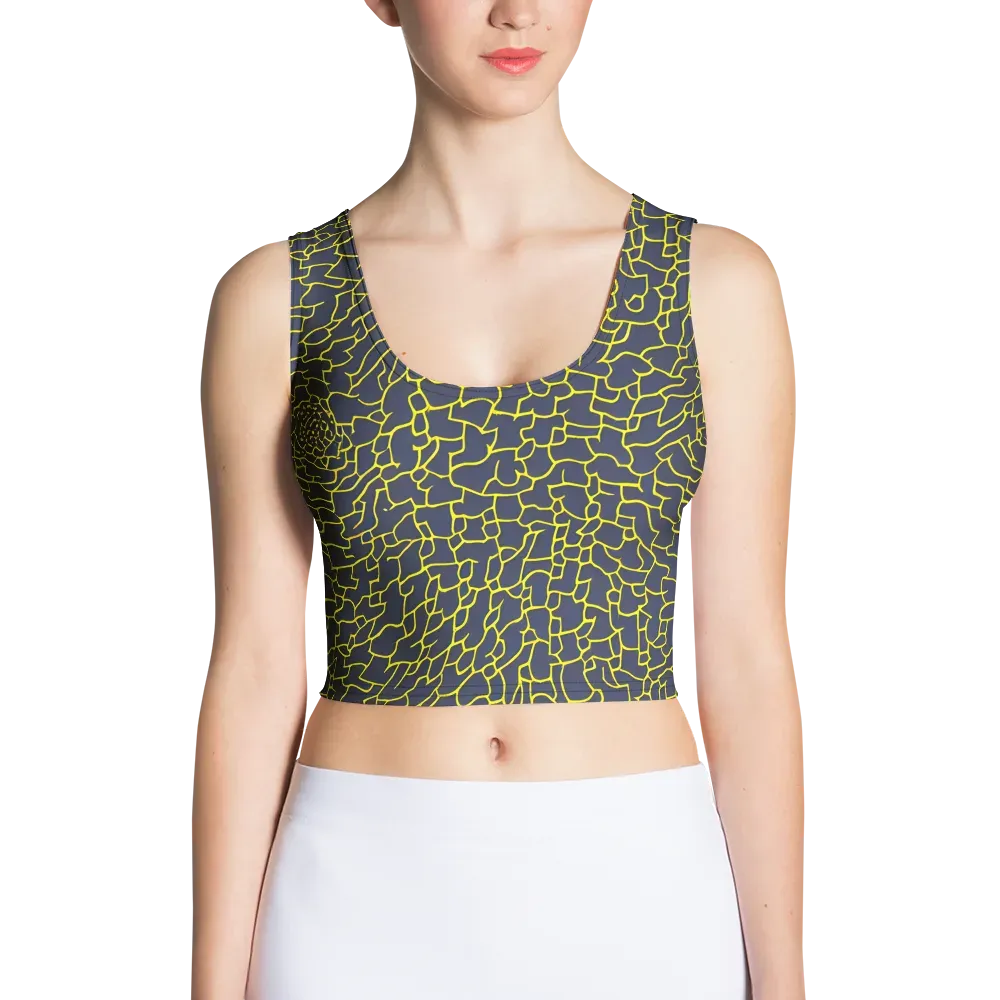 Nightshade Maze on Crop Top — Front