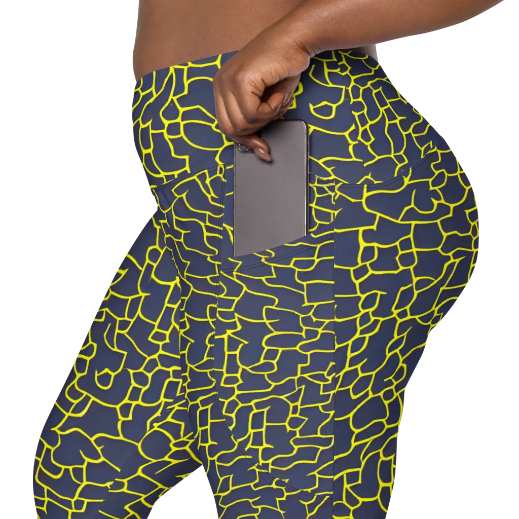 Nightshade Maze on Leggings with Pockets — Product details 2