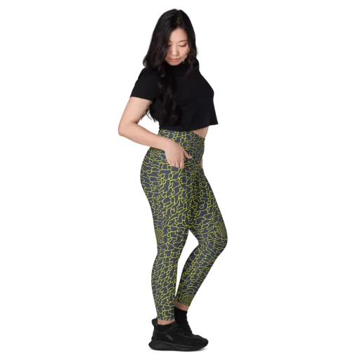 Nightshade Maze on a Leggings with Pockets