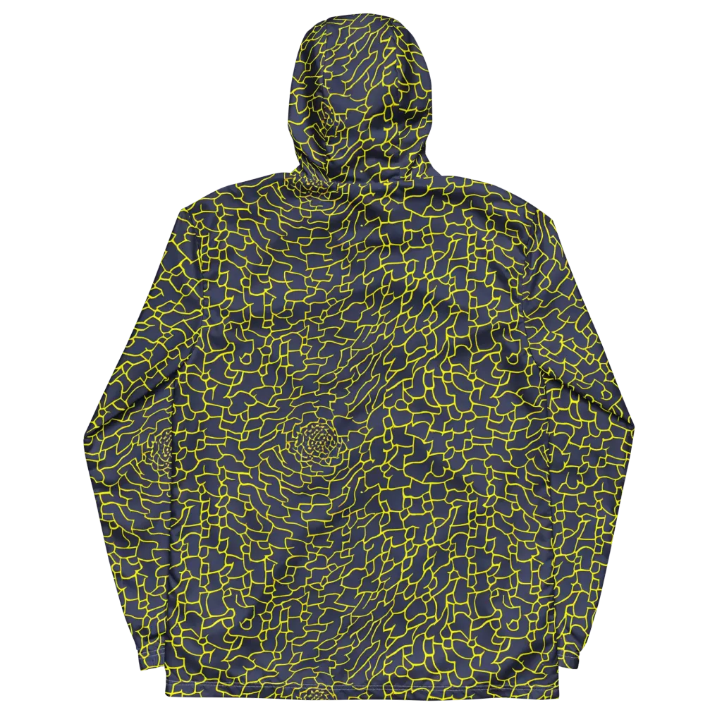 Nightshade Maze on Men's Windbreaker — Back