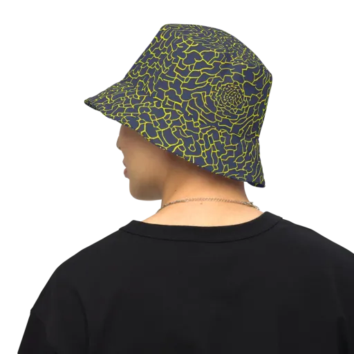 Nightshade Maze on a Reversible Bucket Hat