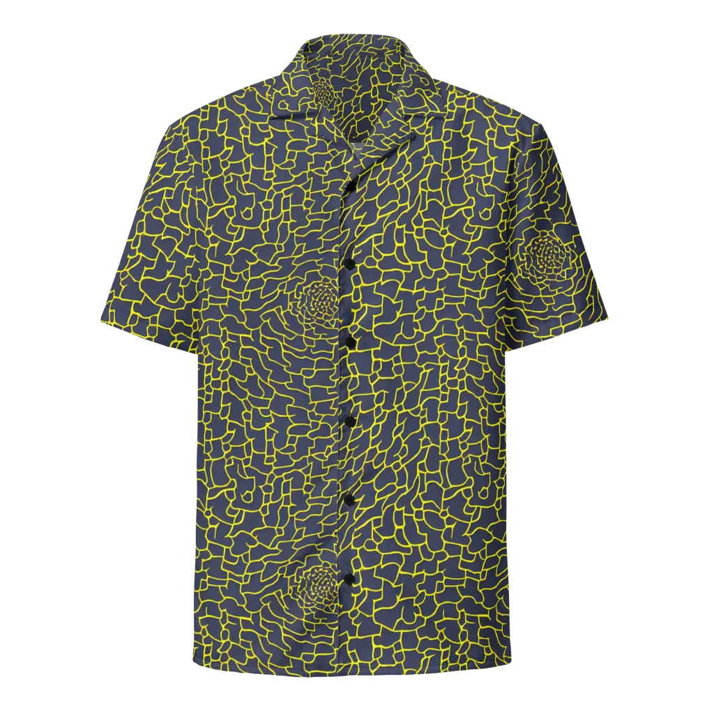Nightshade Maze on Button Shirt — Front