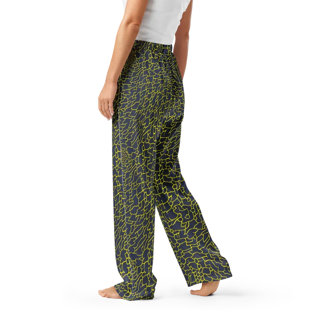 Nightshade Maze on Women's Pajama Pants — Left