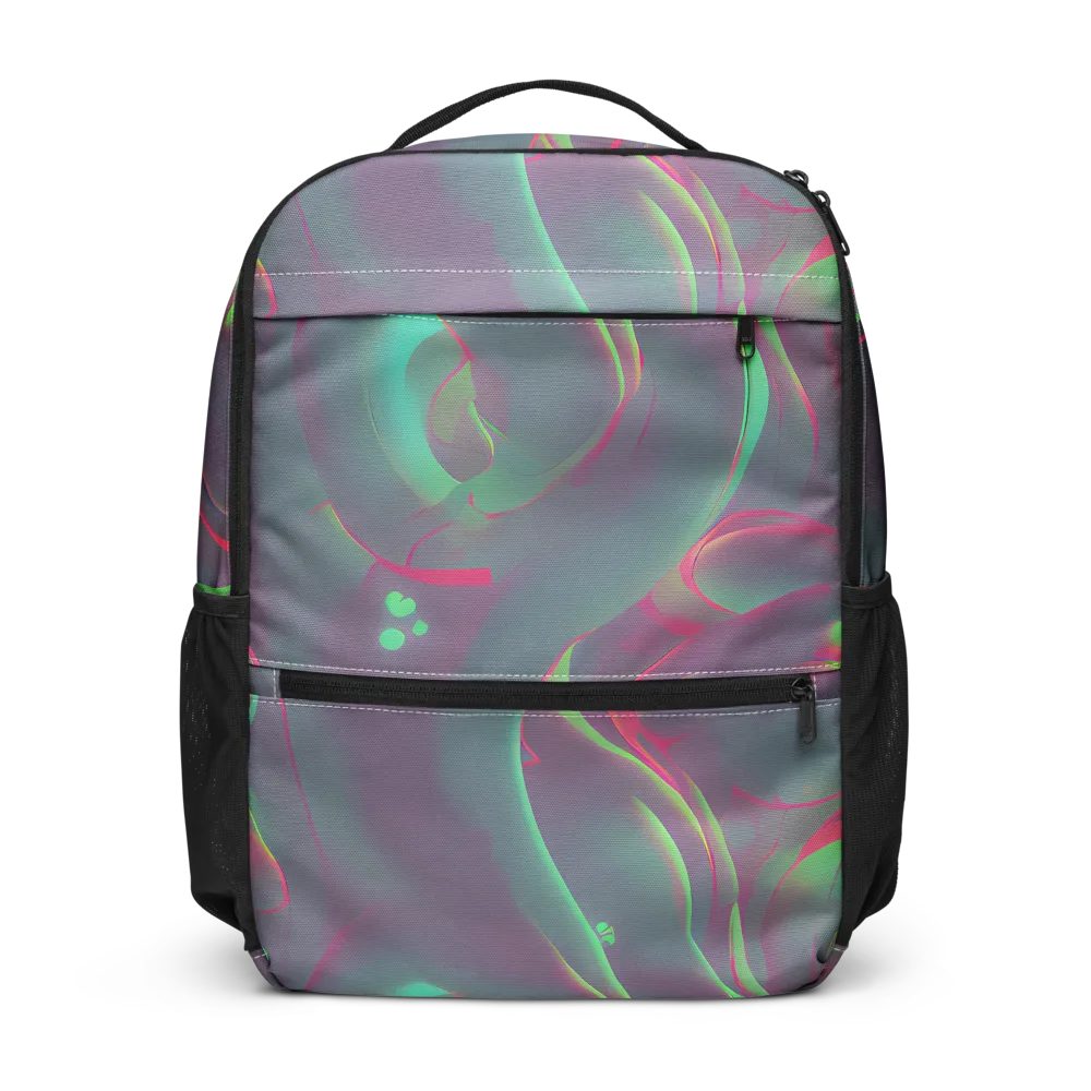 Neon Whisper on Utility Backpack — Front