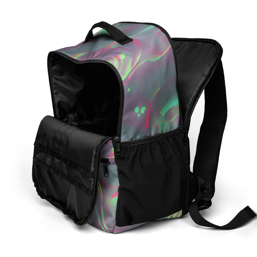 Neon Whisper on Utility Backpack — Product details 2