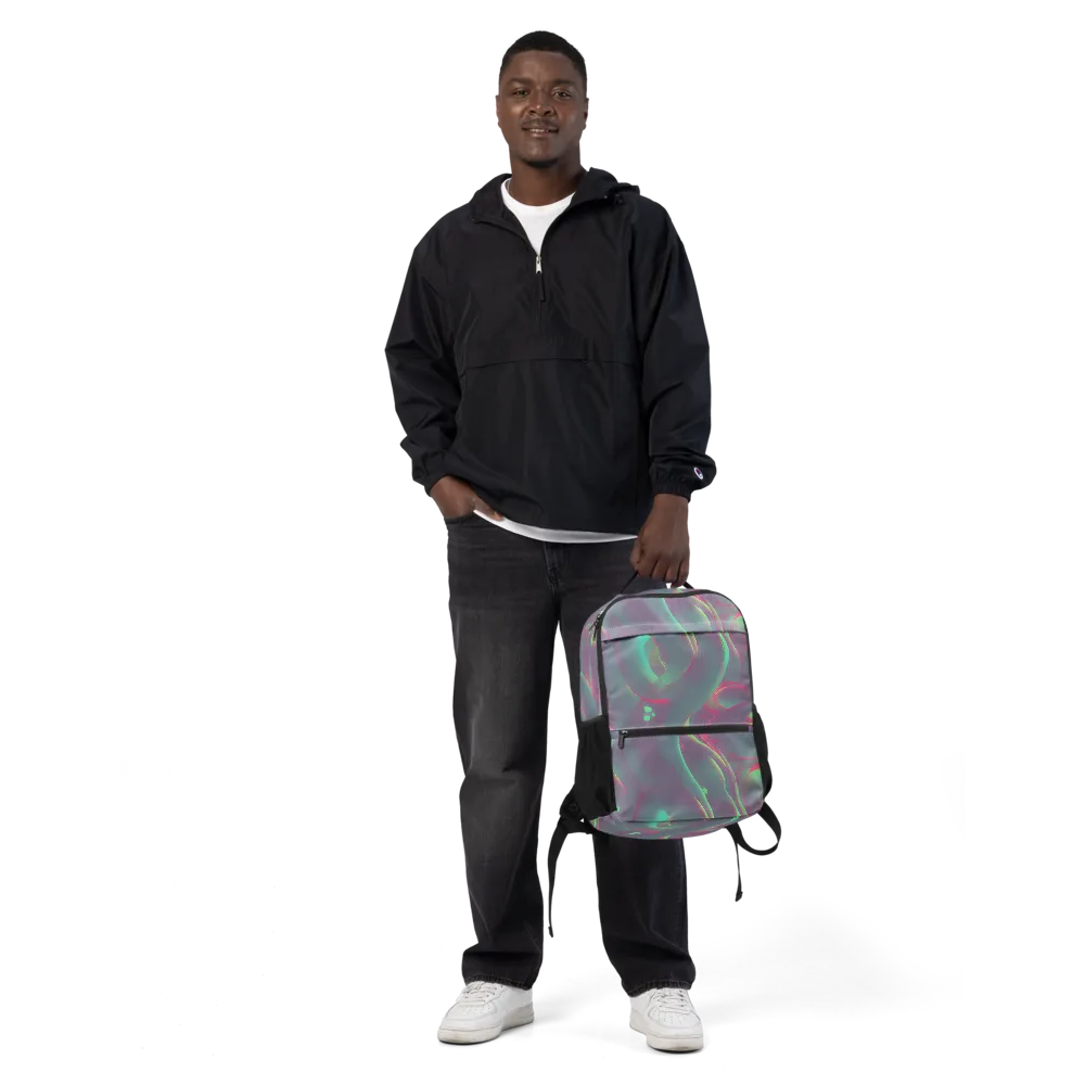 Neon Whisper on Utility Backpack — Front