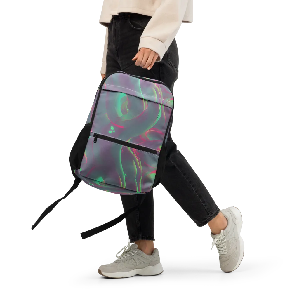 Neon Whisper on Utility Backpack — Front