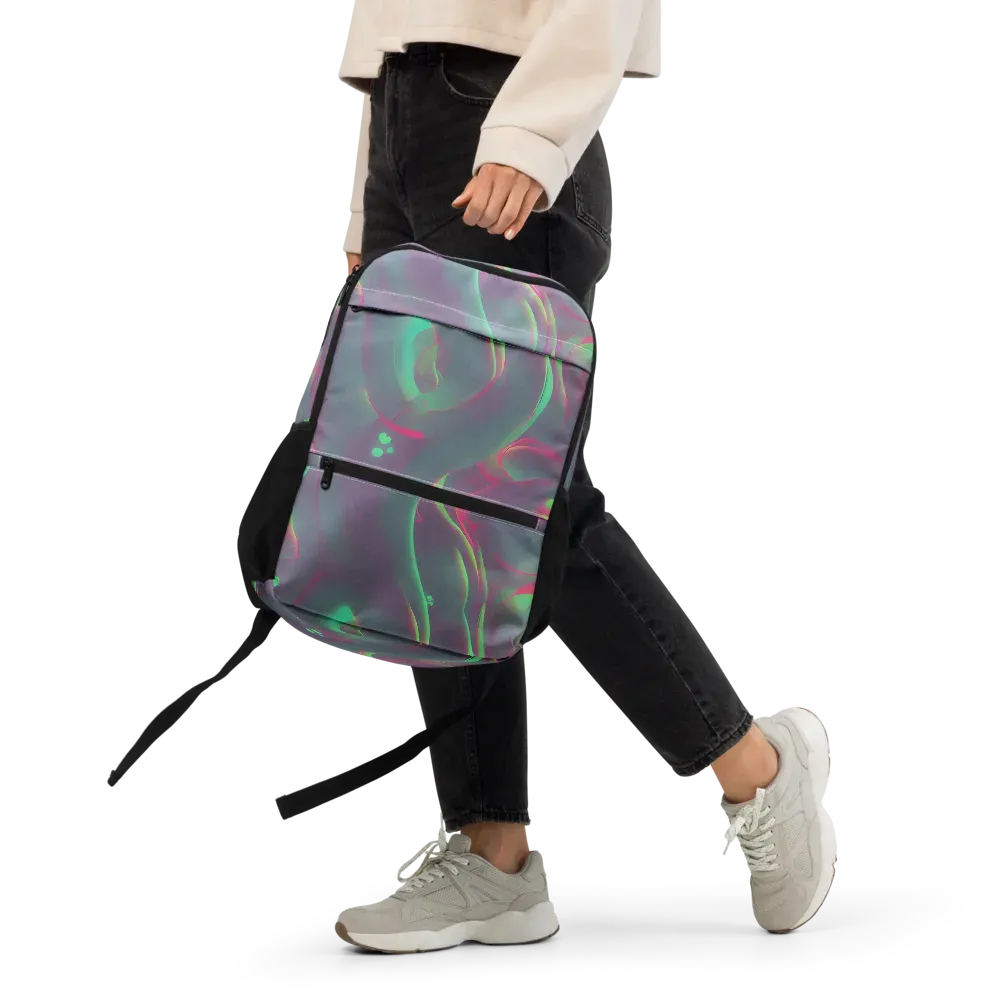 Neon Whisper on Utility Backpack — Front