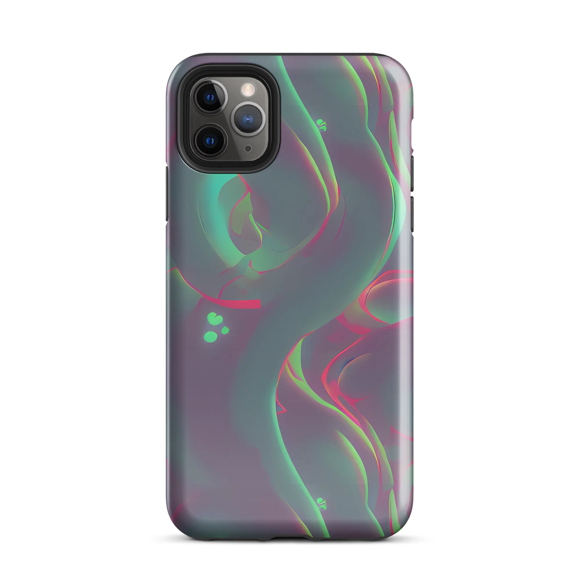 Neon Whisper on Tough Case for iPhone® — Front