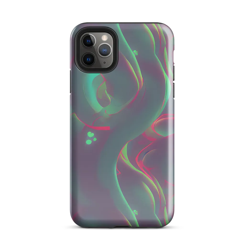 Neon Whisper on Tough Case for iPhone® — Front