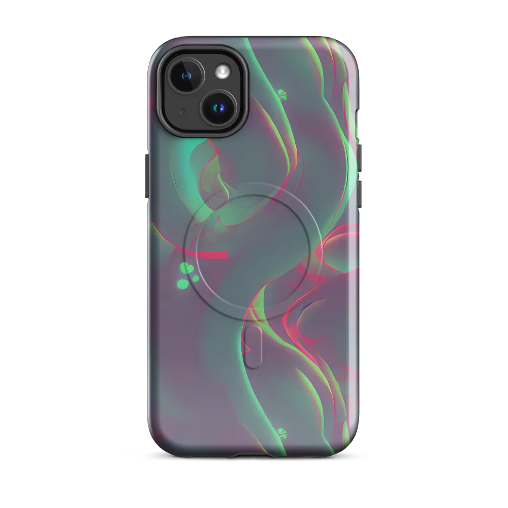 Neon Whisper on MagSafe Tough Case for iPhone® — Front