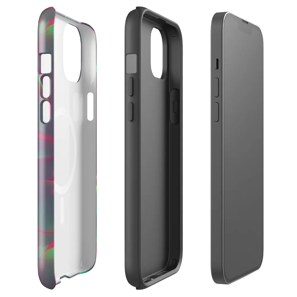 Neon Whisper on MagSafe Tough Case for iPhone® — Front