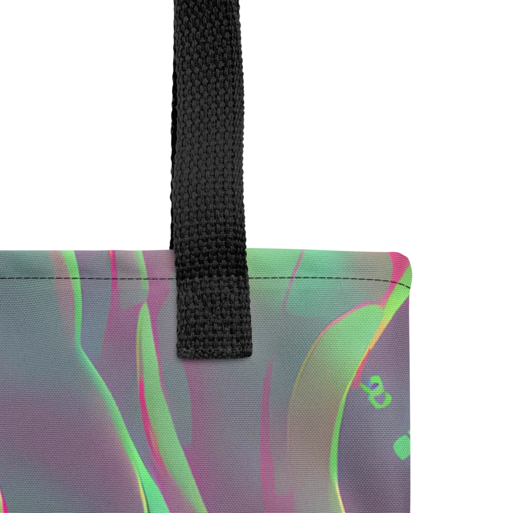 Neon Whisper on Tote Bag — Product details