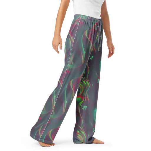 Neon Whisper on a Women's Pajama Pants