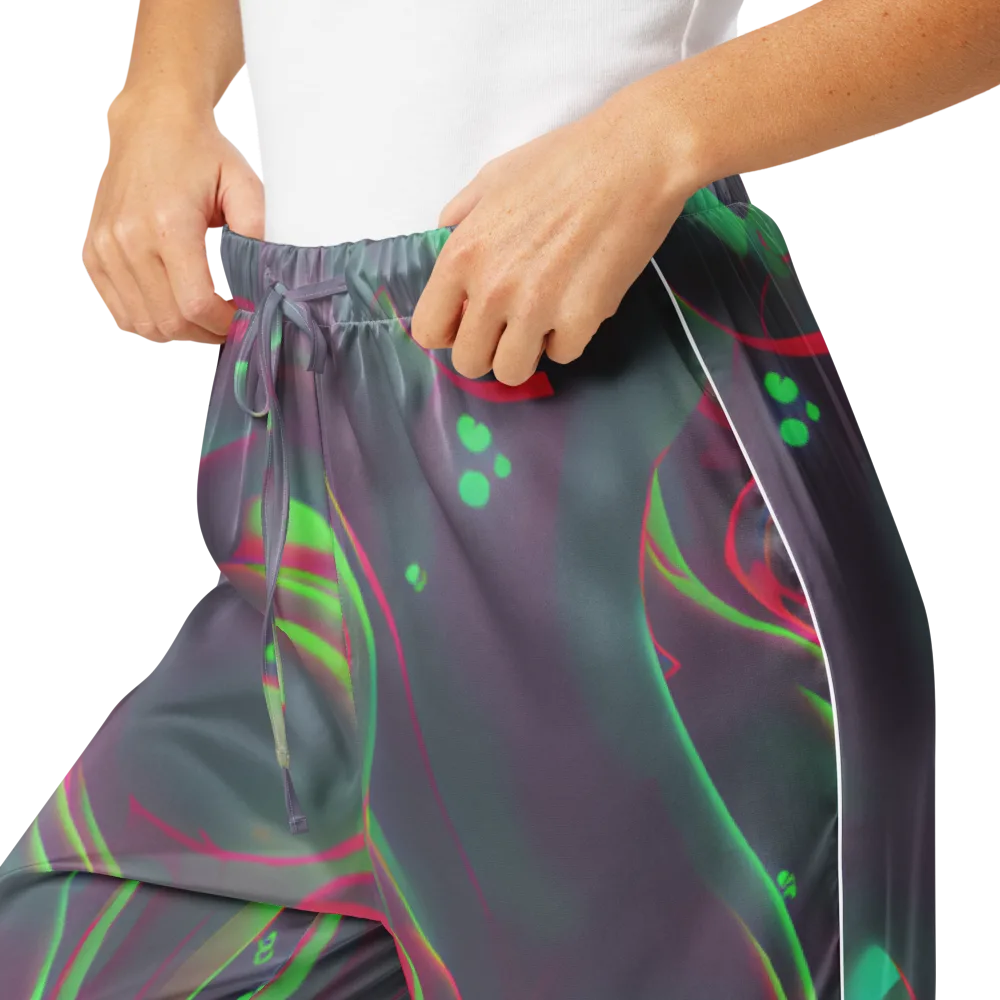 Neon Whisper on Women's Pajama Pants — Product details