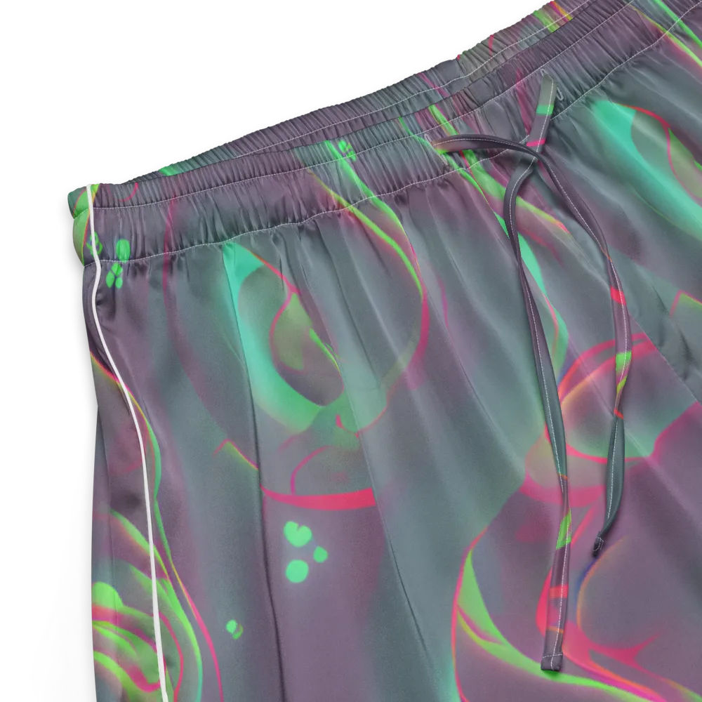 Neon Whisper on Women's Pajama Shorts — Product details