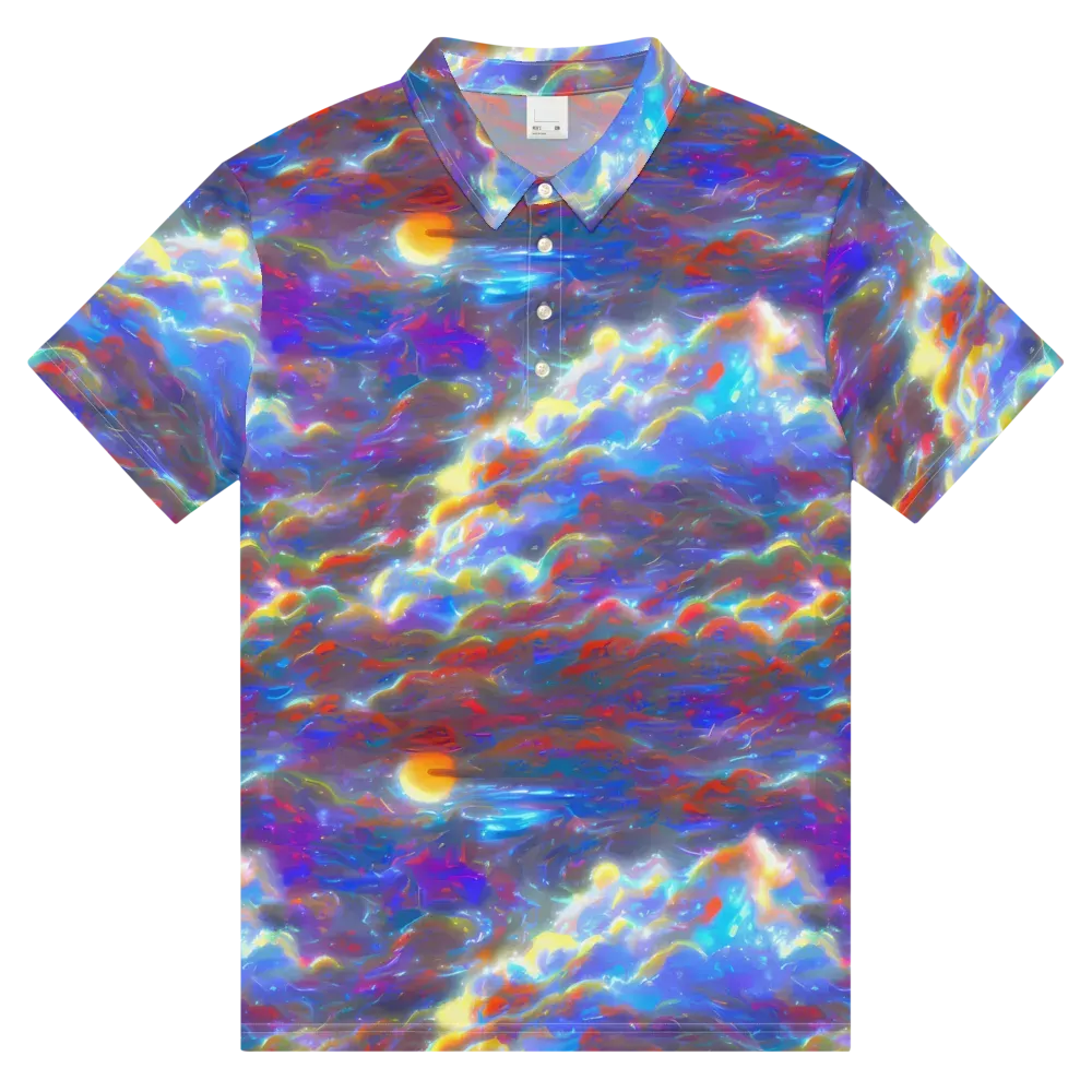 Orion Ripple on Men's Slim Fit Polo Shirt — Front