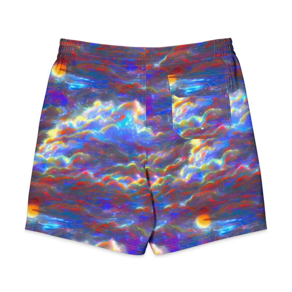 Orion Ripple on Men's Board Shorts — Back