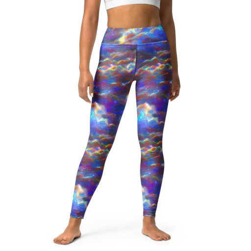 Orion Ripple on a Yoga Leggings