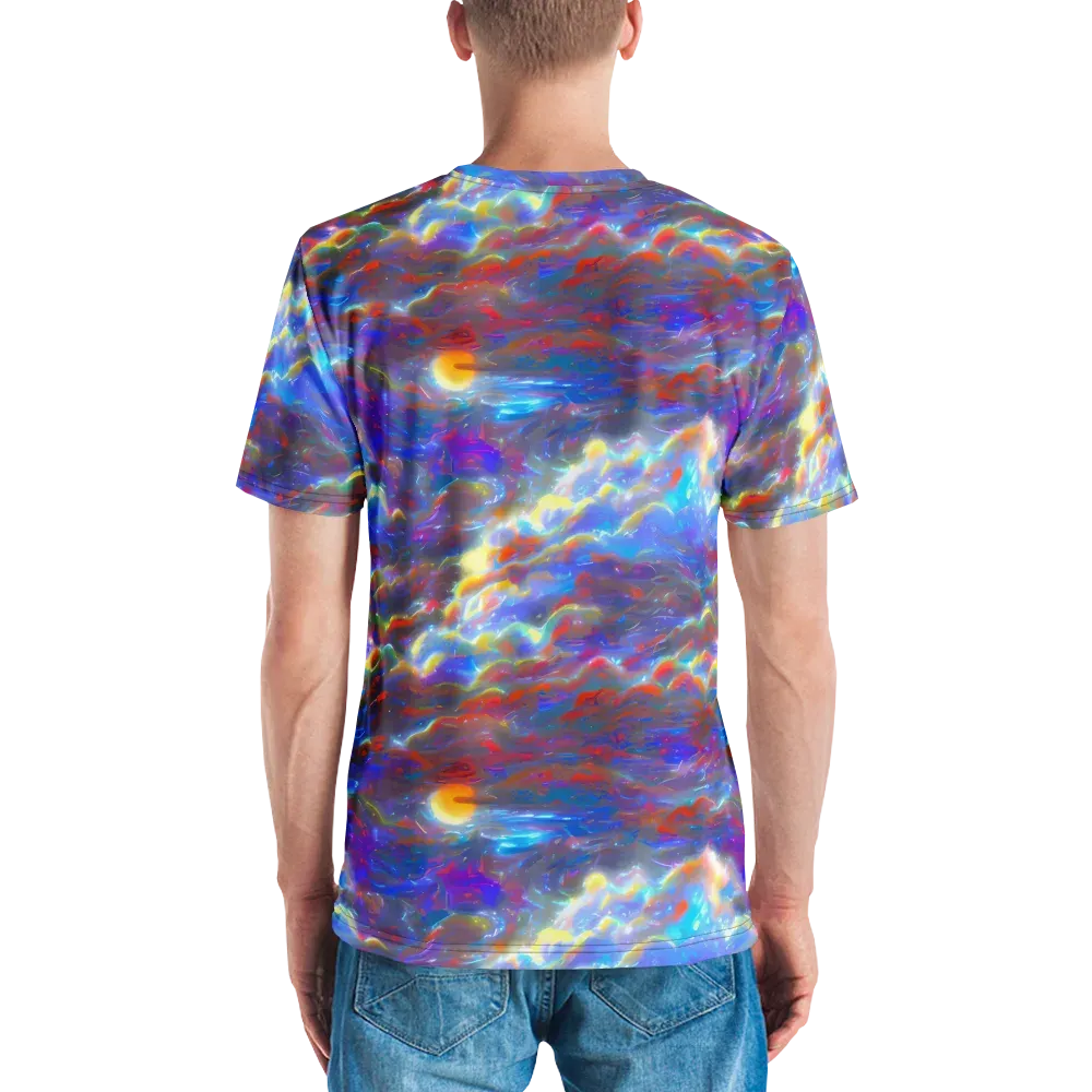 Orion Ripple on Men's Crew Neck T-Shirt — Back