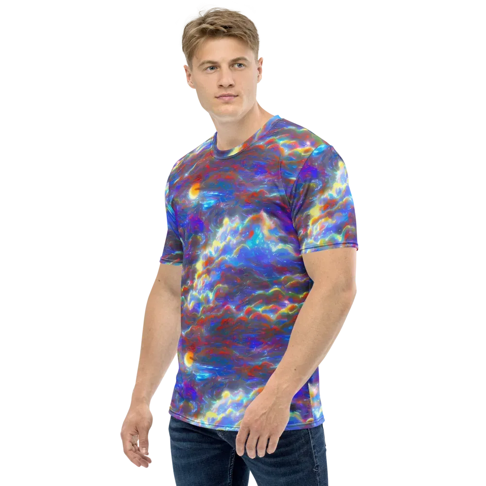 Orion Ripple on Men's Crew Neck T-Shirt — Left
