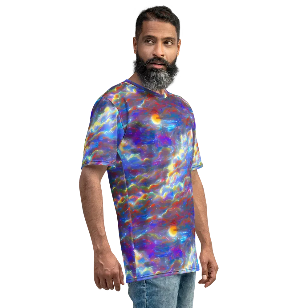 Orion Ripple on Men's Crew Neck T-Shirt — Right