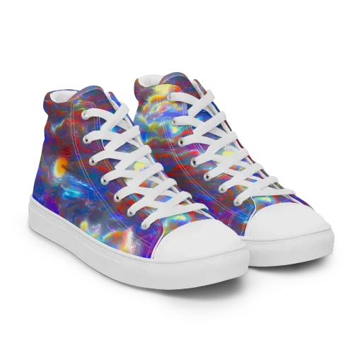 Orion Ripple on a Men's High Top Canvas Shoes