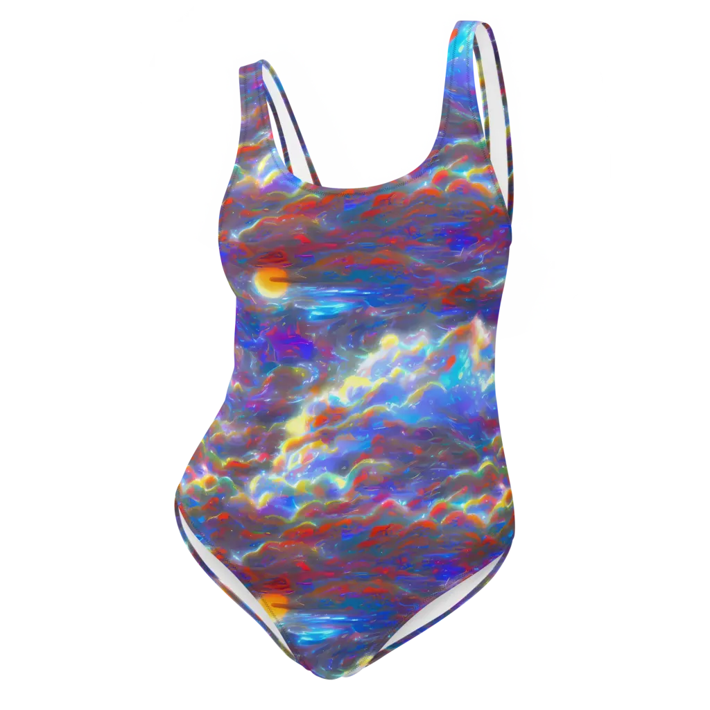 Orion Ripple on One-Piece Swimsuit — Front